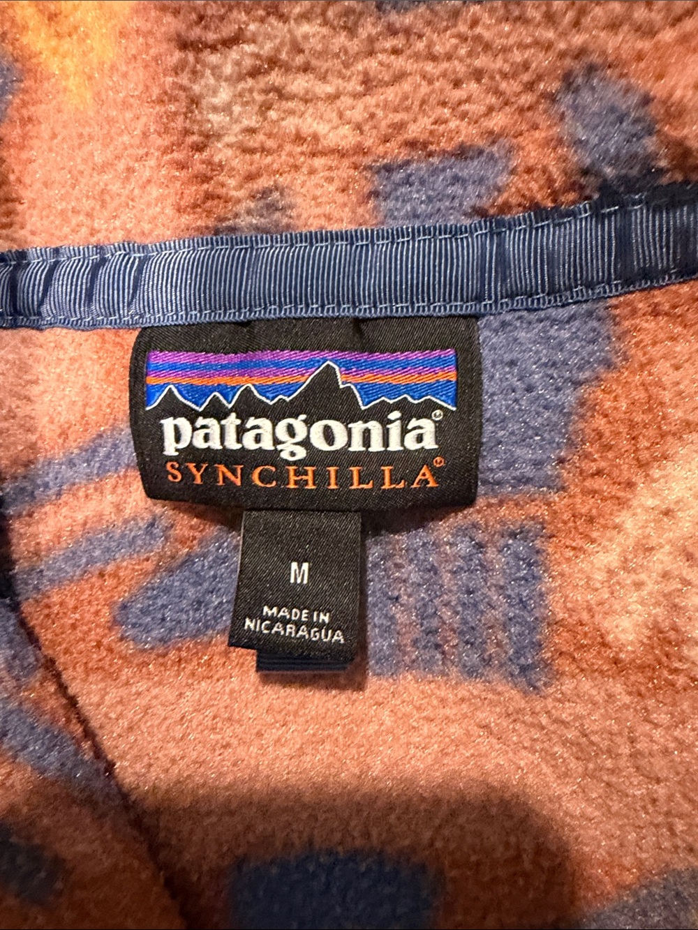 Patagonia Men’s Canon Block Y2K Synchilla Fleece - Picture 2 of 8